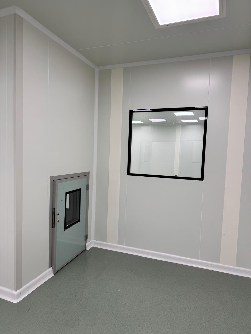 Salle blanche — sas et passe-box